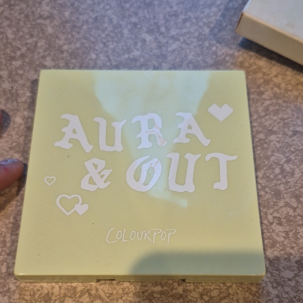 ColourPop Aura & Out Palette in Pastel Green